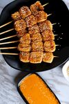 美食烧烤豆泡
