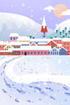 冬季大雪