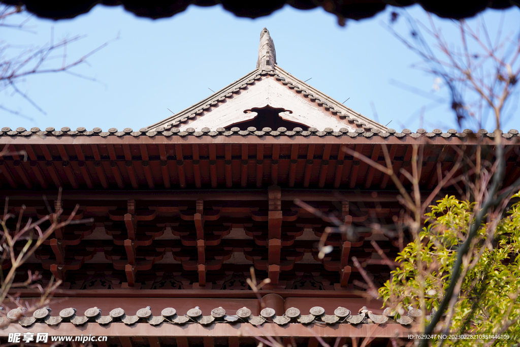 杭州钱王祠大殿