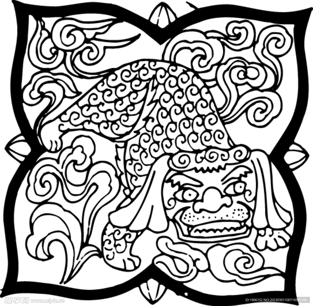 石英花纹