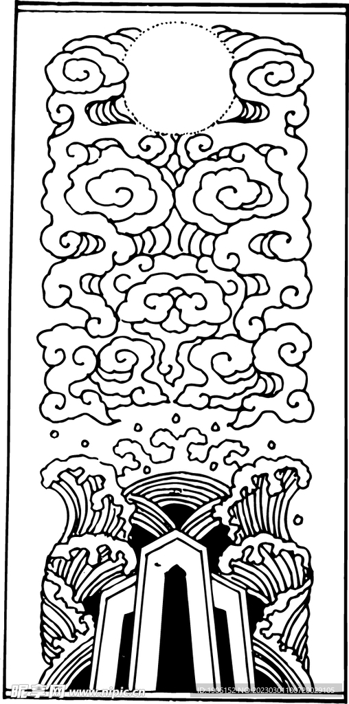 古典花纹