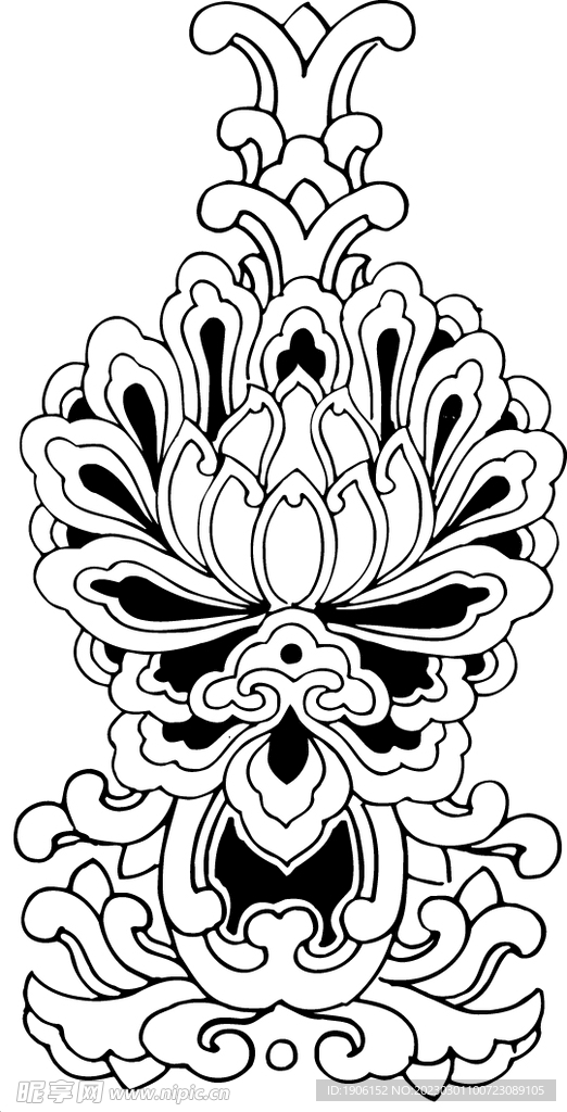 古典花纹