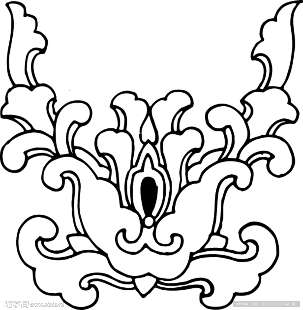 古典花纹