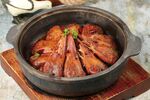 石锅麻辣鸭头