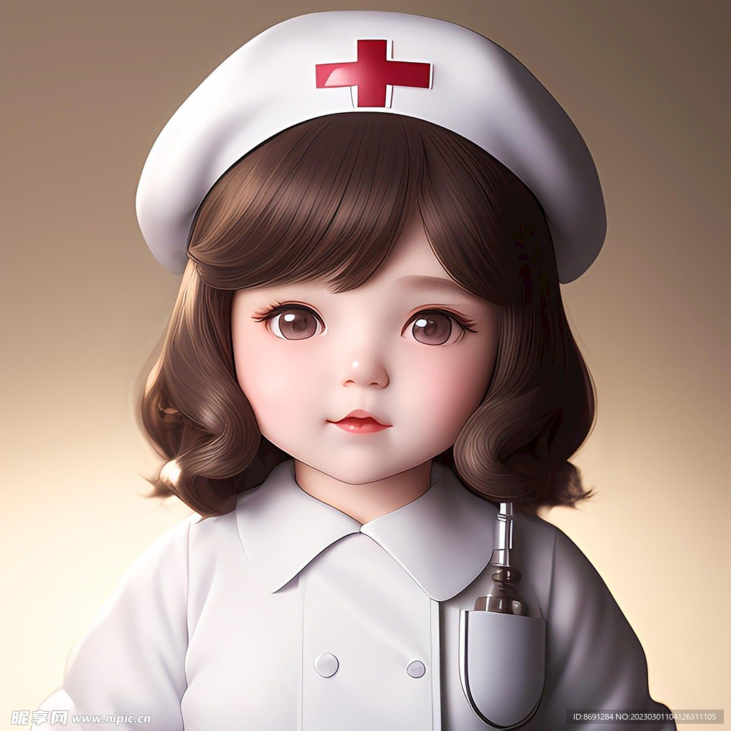 Q版护士设计图__动漫人物_动漫动画_设计图库_昵图网nipic.com