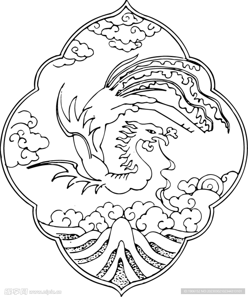 古典花纹