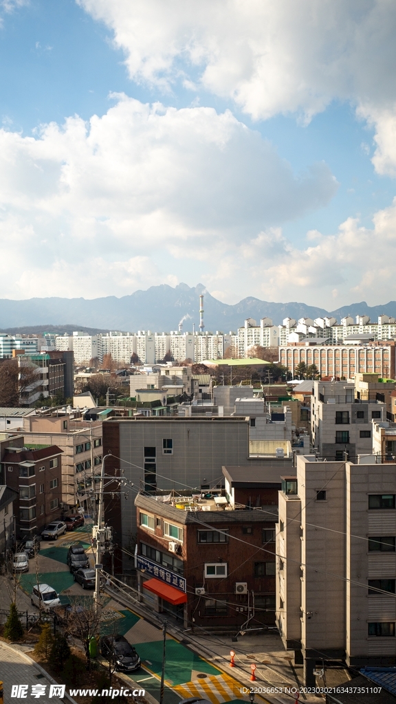 汉城居民区建筑