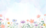卡通花草
