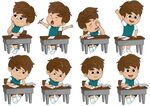 卡通小学生 