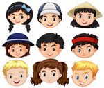 卡通小学生 