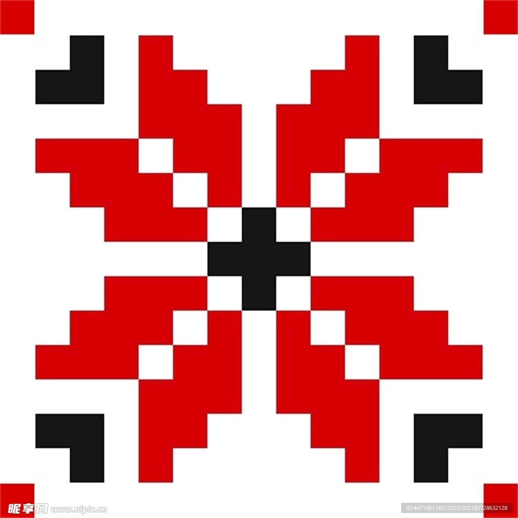 民族风花纹