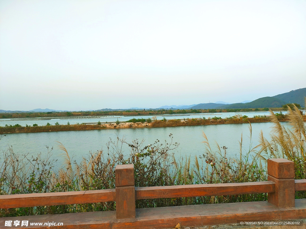 湖边风景