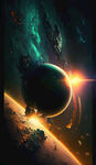 外太空