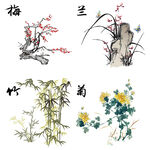 梅兰竹菊