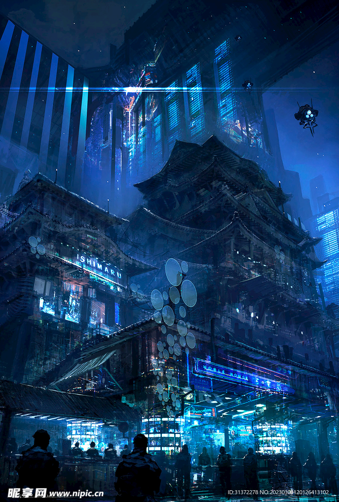  科幻场景图片