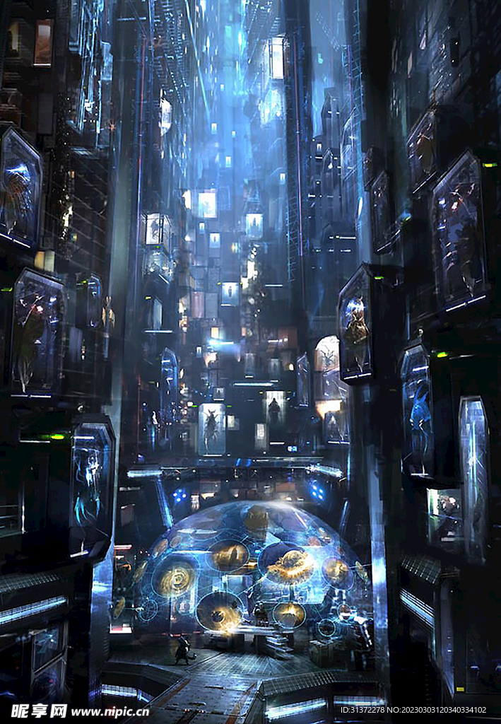  科幻场景图片