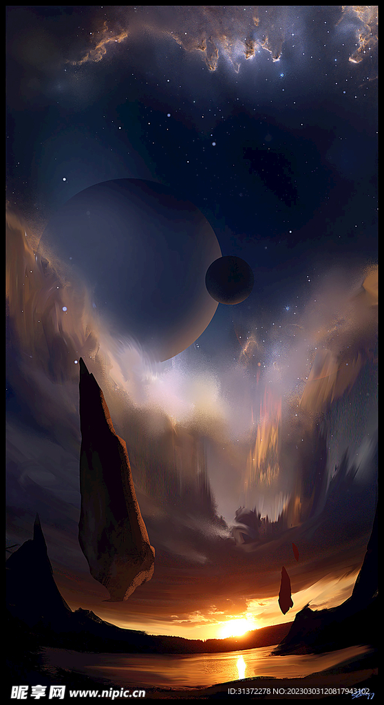  科幻场景图片