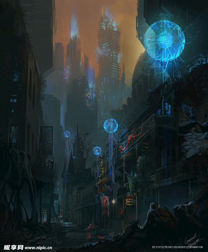 科幻场景图片