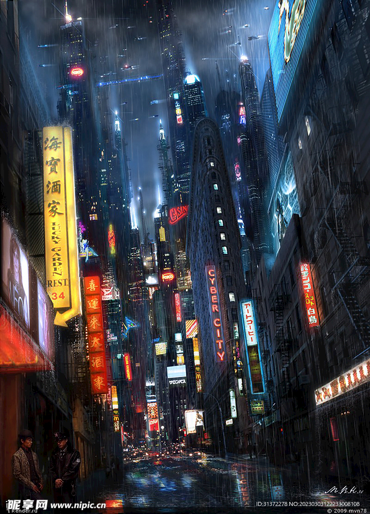 科幻场景图片