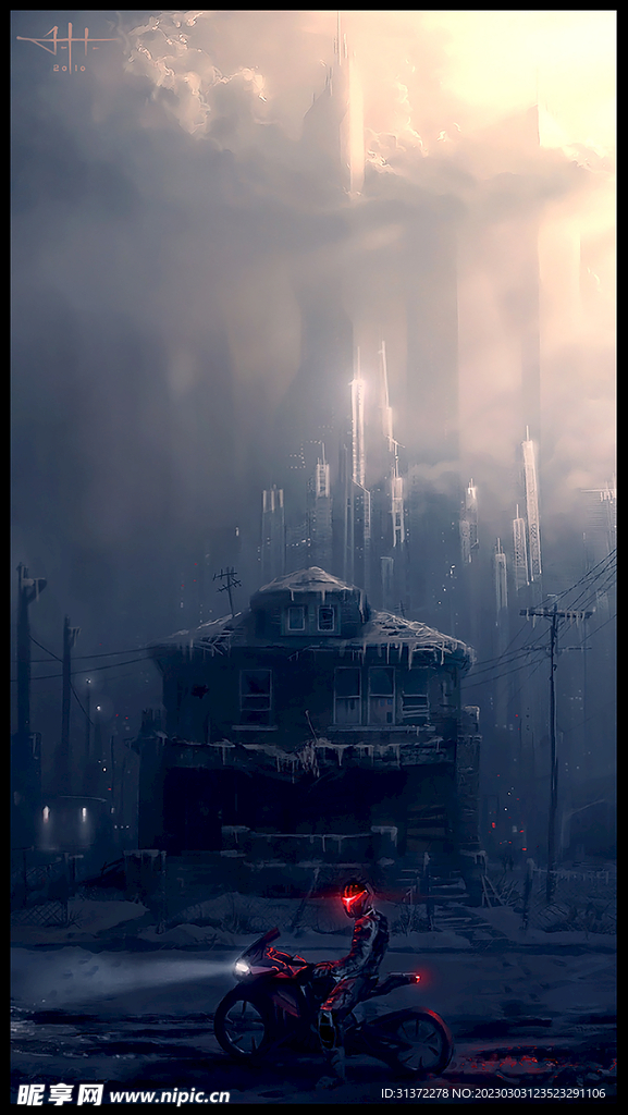 科幻场景图片