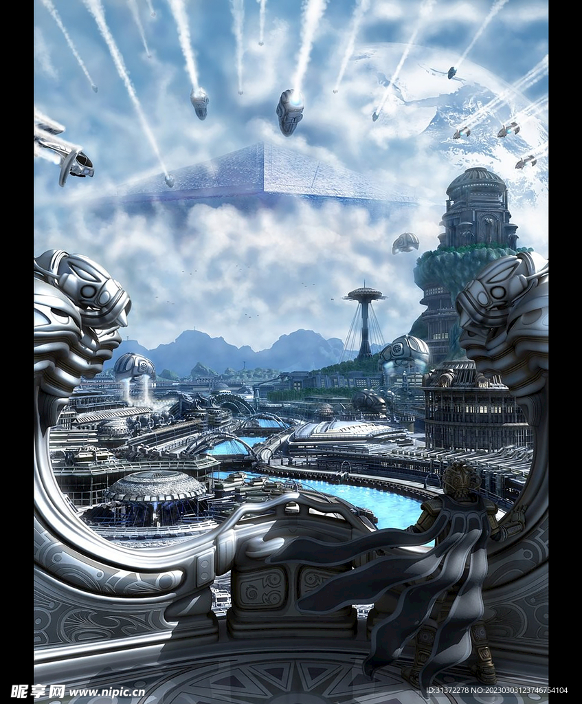 科幻场景图片