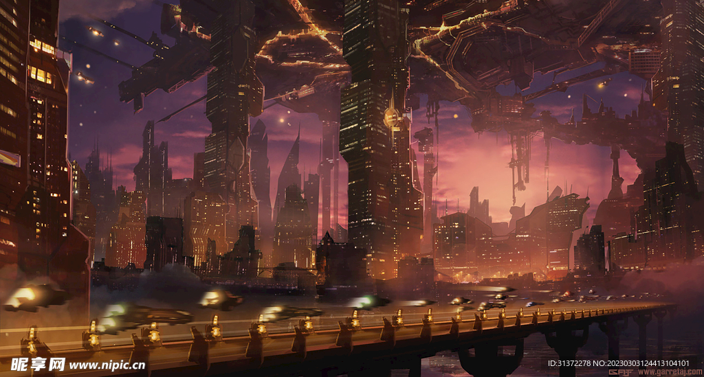科幻场景图片