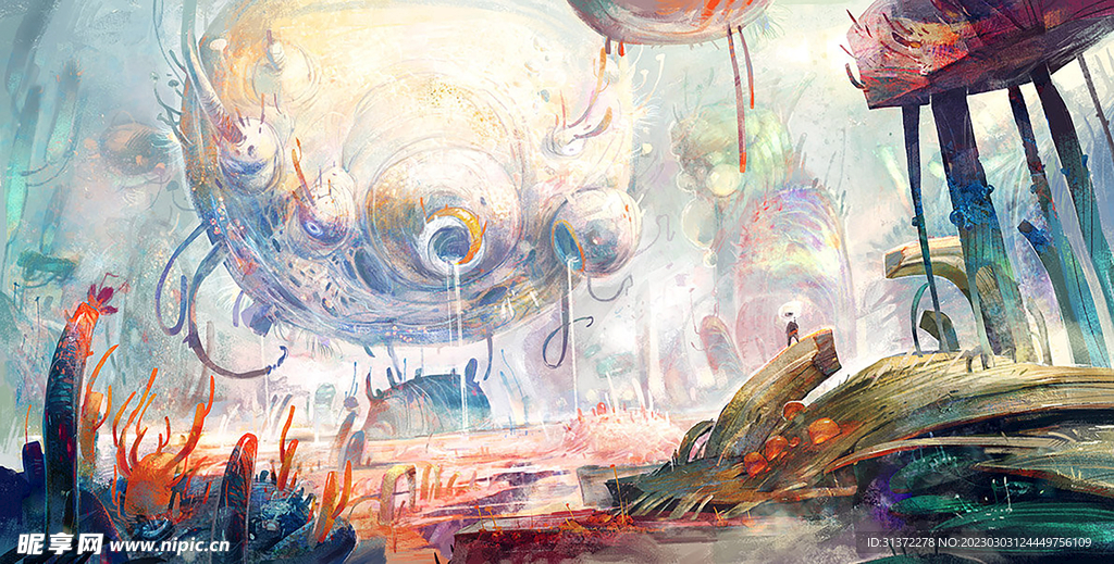 科幻场景图片