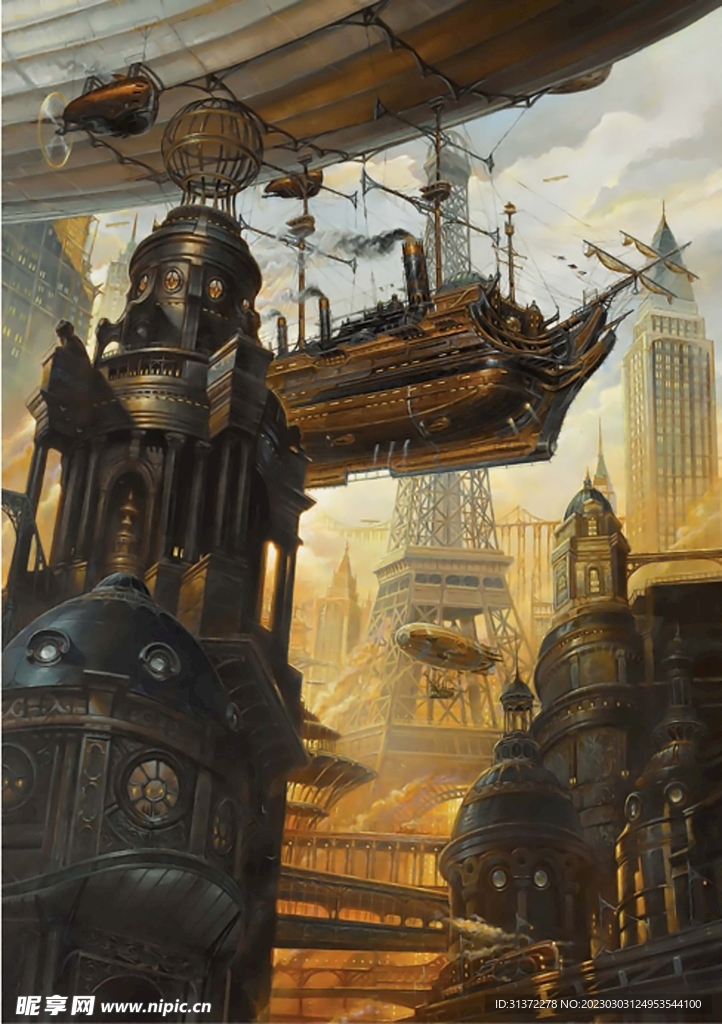 科幻场景图片