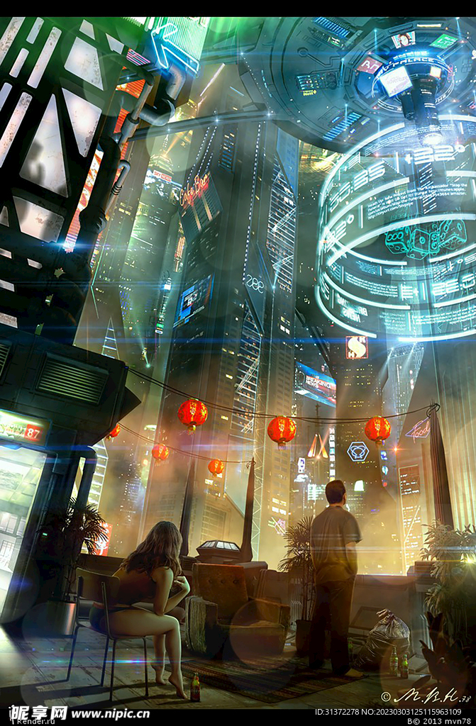  科幻场景图片