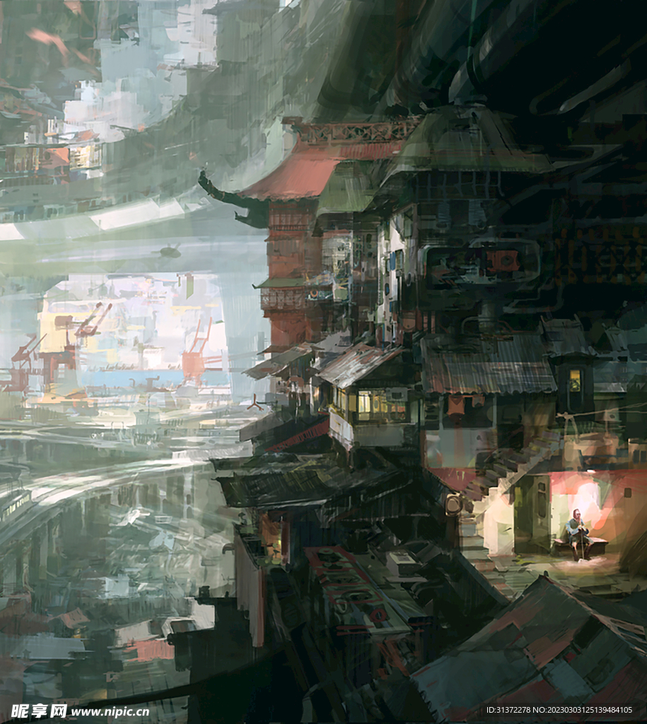 科幻场景图片