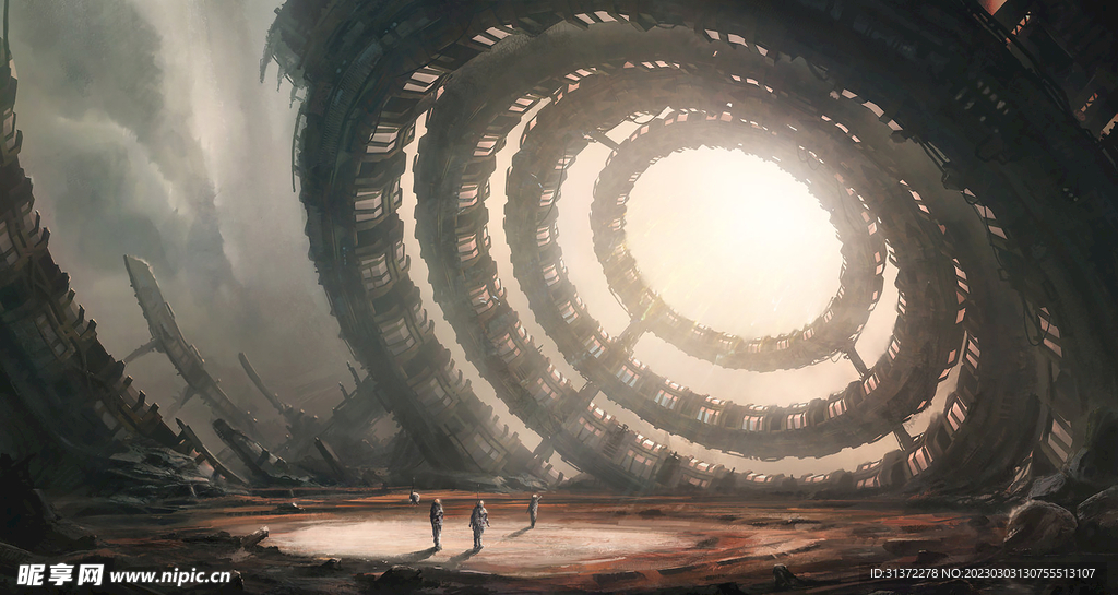 科幻场景图片
