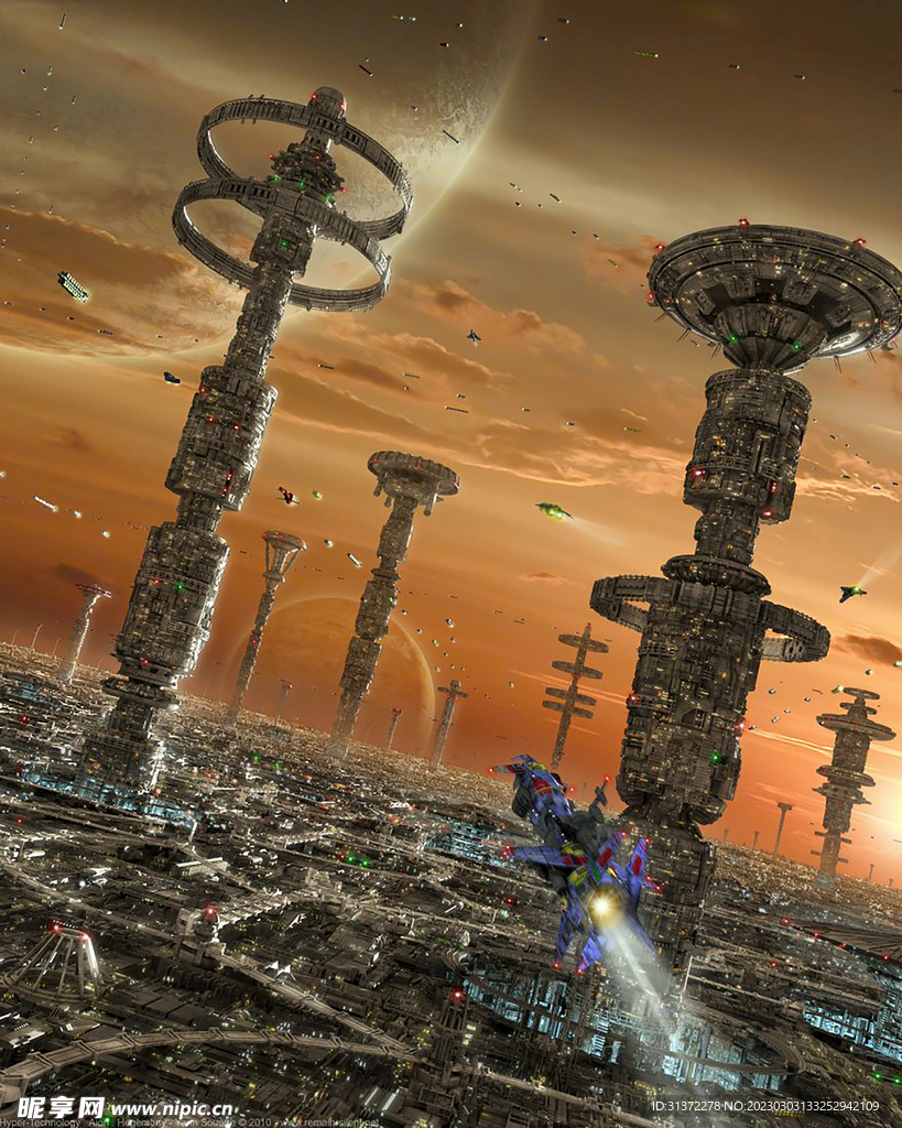  科幻场景图片