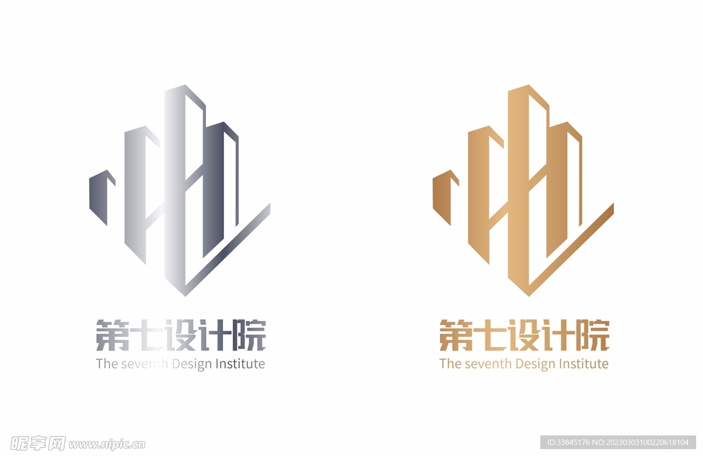 第七设计院logo