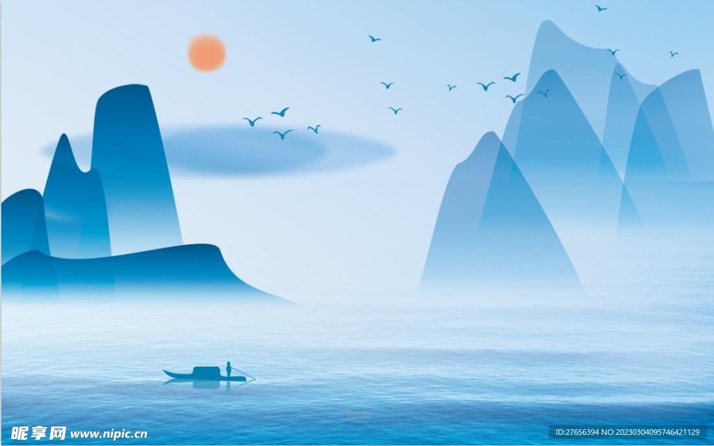 山水画 