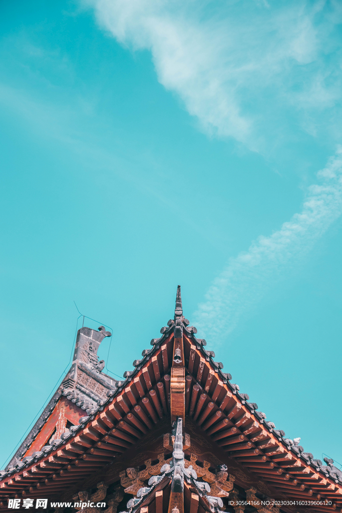 复古屋檐