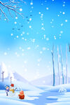 冬至雪景