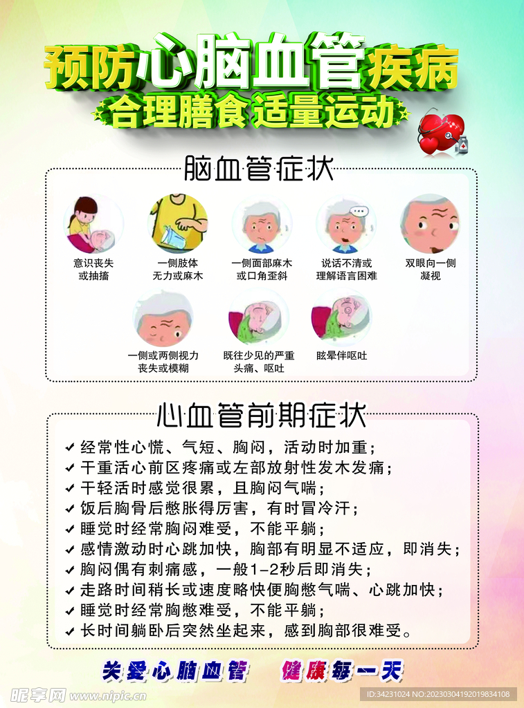 心脑血管传单