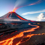 火山喷发