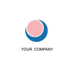 日月星辰海景日出logo设计