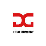 双G字母logo设计