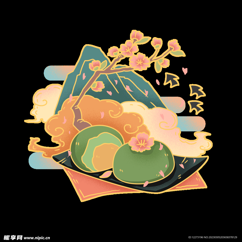 清明节素材          