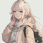 二次元美少女头像