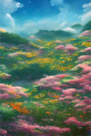 风景插画