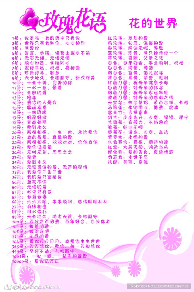 花语
