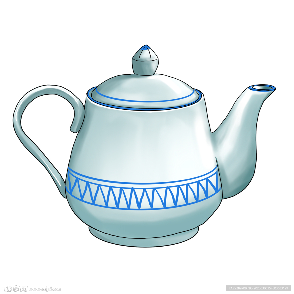 卡通茶壶