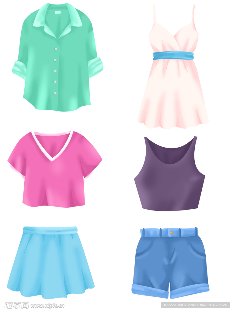 卡通衣服