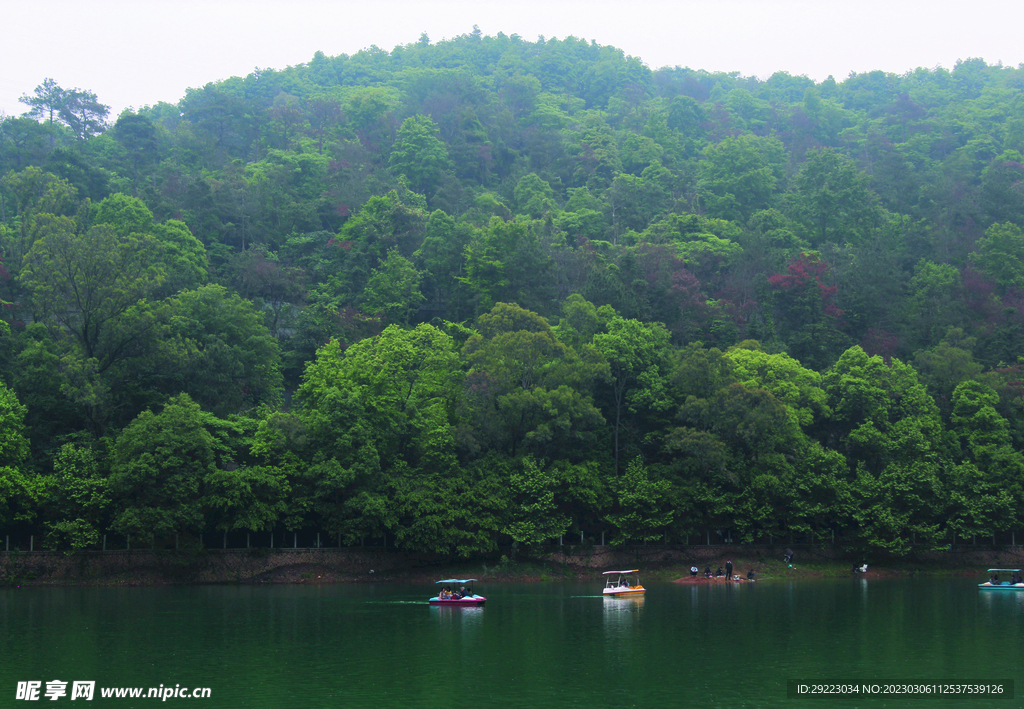 风景   水