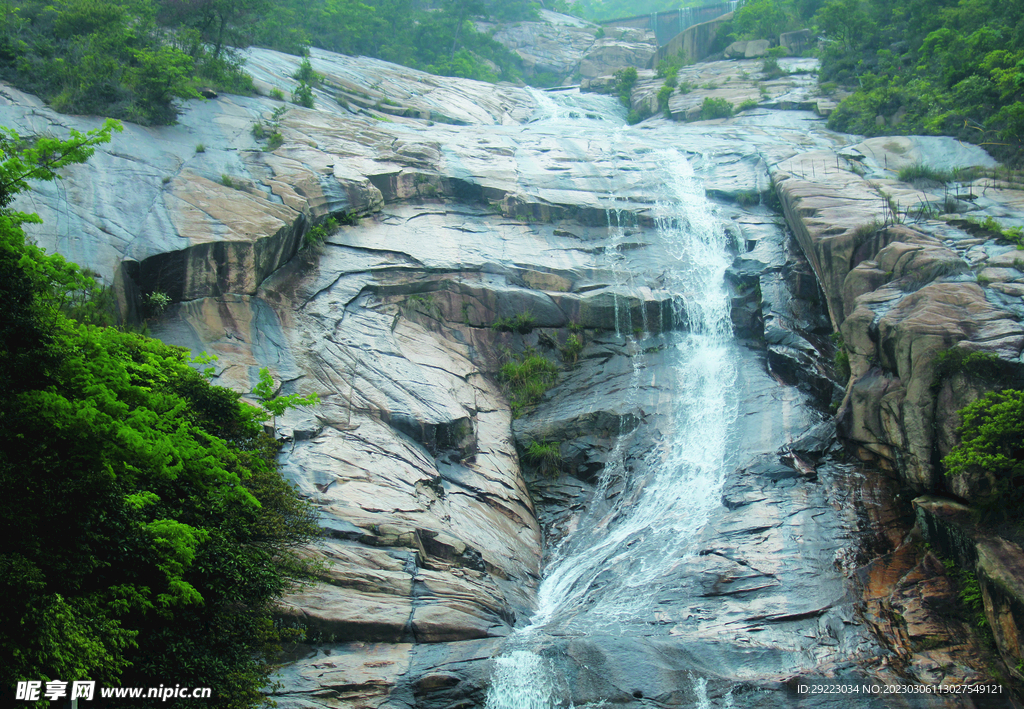 风景 石头 水