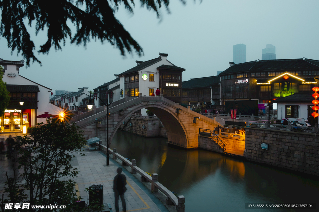 南长街 夜景 南下塘 古运河 