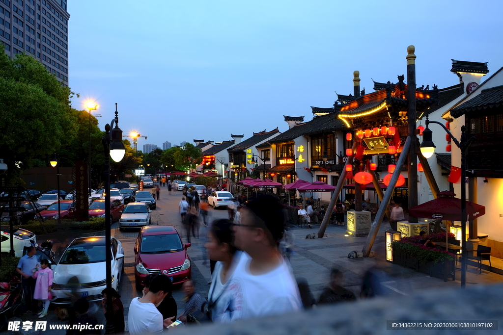 南长街 夜景 南下塘 古运河 